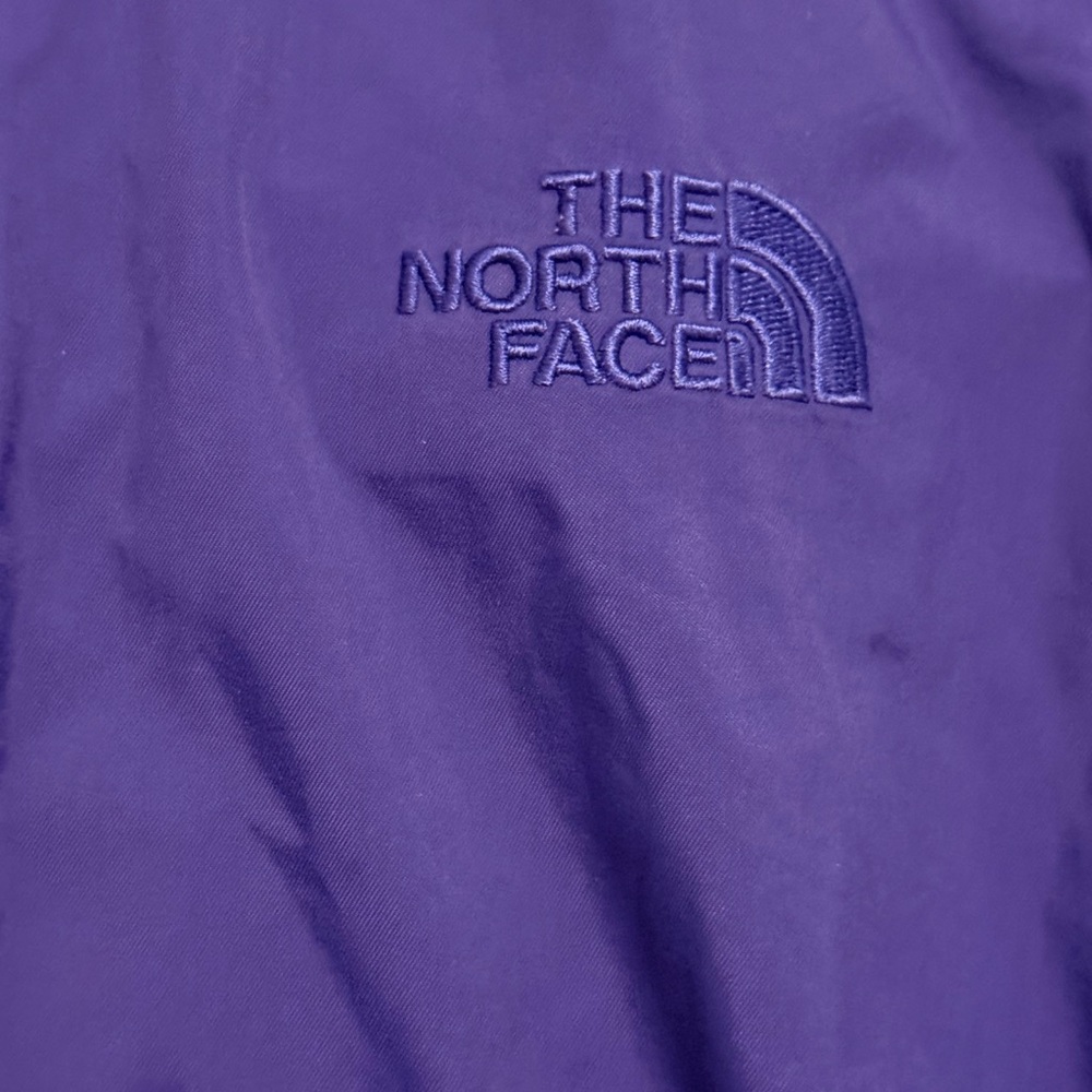 The North Face Purple Lightweight Hooded Rain Jacket - Picture 3 of 4